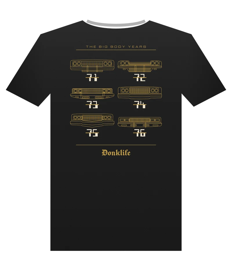 Front Row tee, back